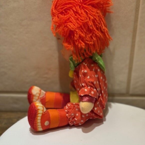 Rainbow Brite Doll Vintage 1983 Large 10" Plush Hallmark Mattel Damage on feet - Picture 5 of 7